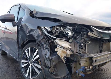 2018 Honda Fit Ex-L from USA, damaged, VIN 3HGGK5H05JM701515